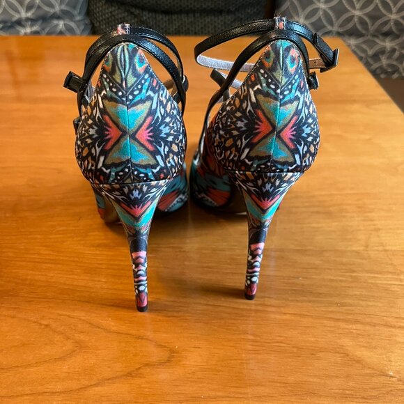 Tabitha Simmons Multicolour Strappy Stilettos – Size 37 – Never Worn - Picture 5 of 6